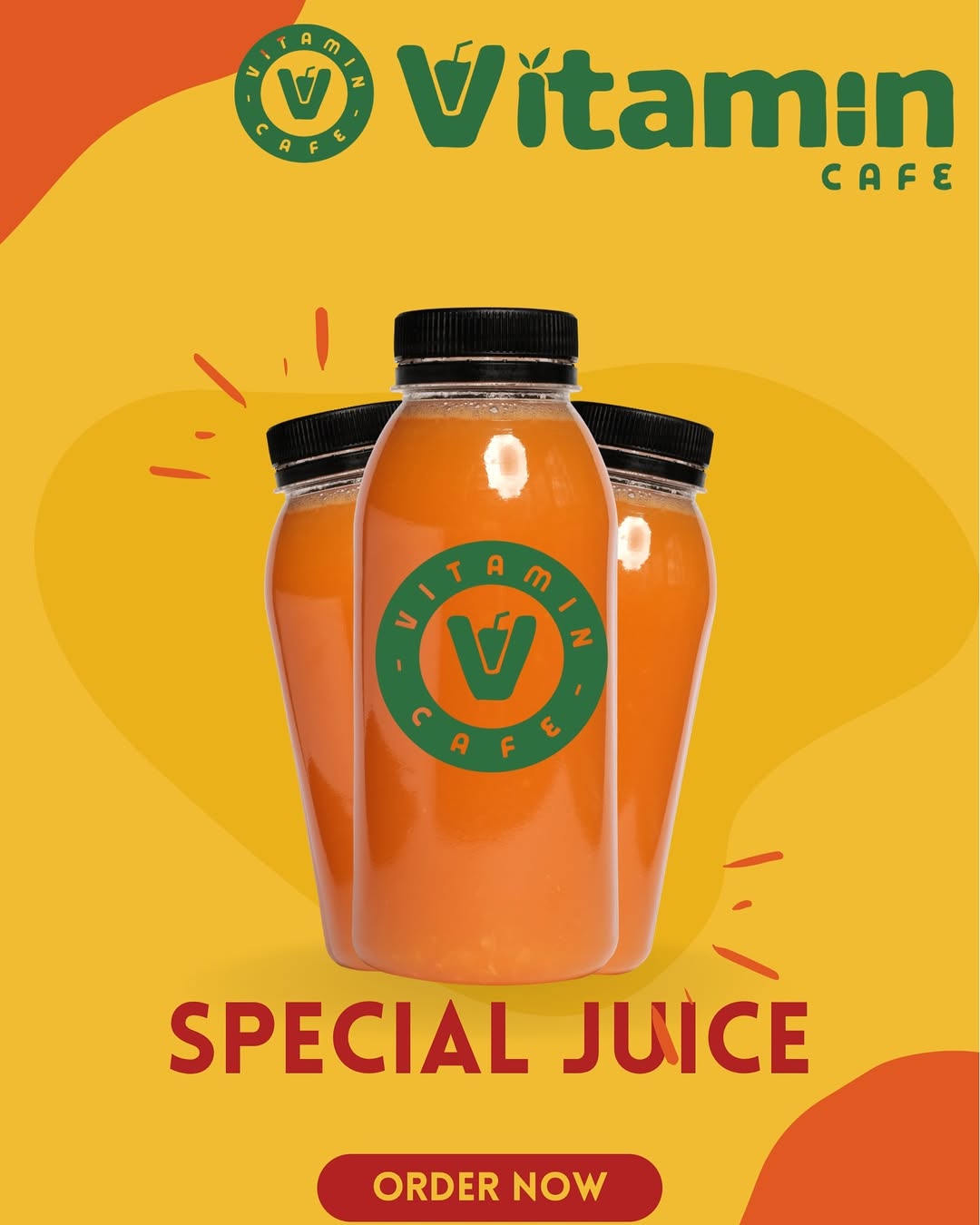 Fresh juice at Vitamin Cafe – juice bar Parappanagadi