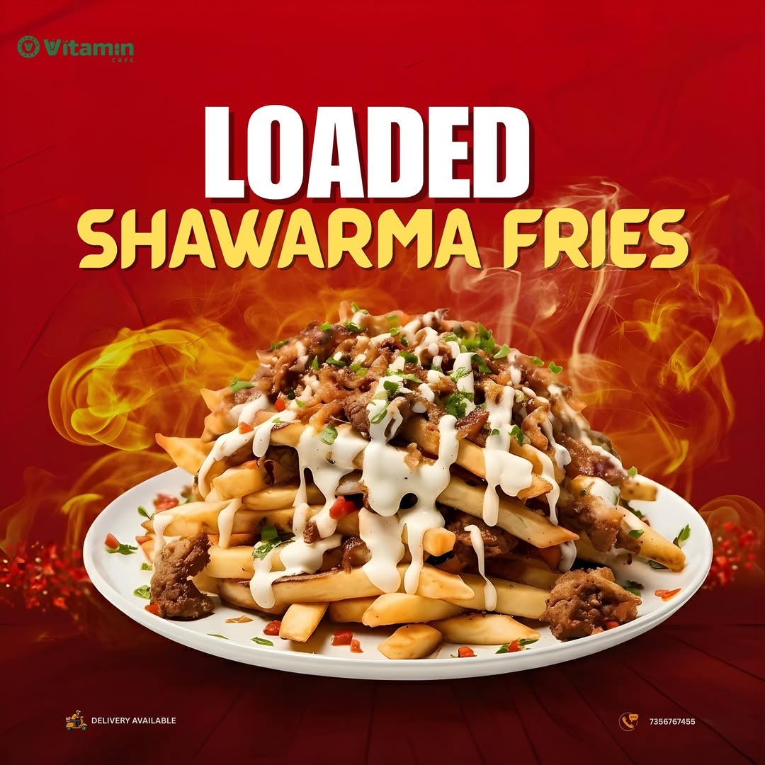Shawarma and wraps at Vitamin Cafe Parappanagadi Kerala