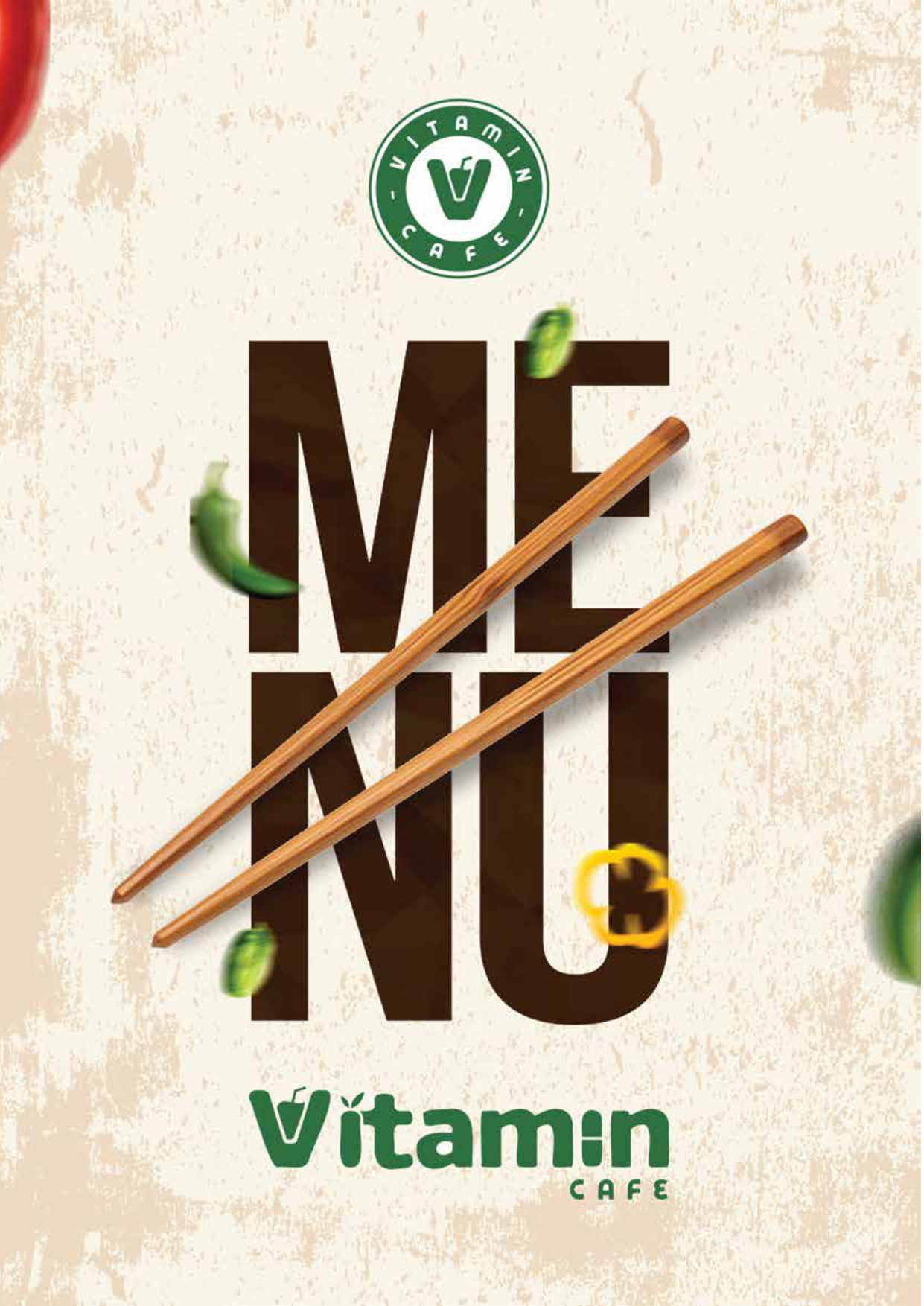 Vitamin Cafe menu page 1 – cafe in Parappanagadi